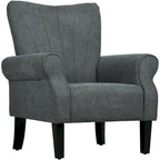 Modern 31.5  Arm Chair with Wood Legs