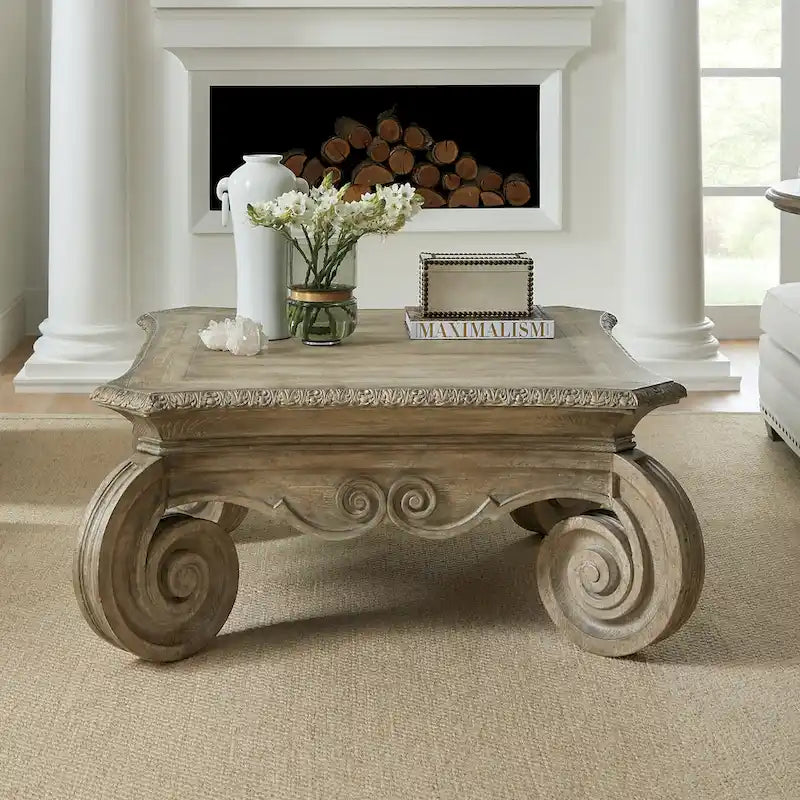 Hooker Furniture Castella 50  Wide Old World European Farmhouse