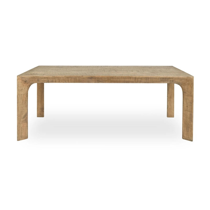 78  Reclaimed Pine Wood Dining Table in Natural