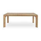 78  Reclaimed Pine Wood Dining Table in Natural