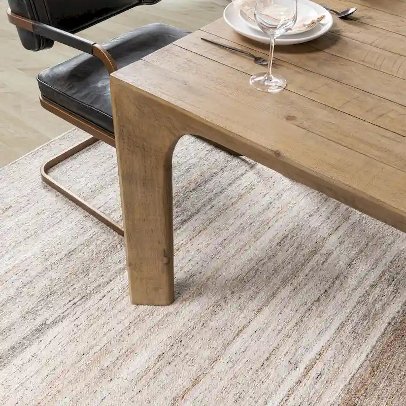 78  Reclaimed Pine Wood Dining Table in Natural
