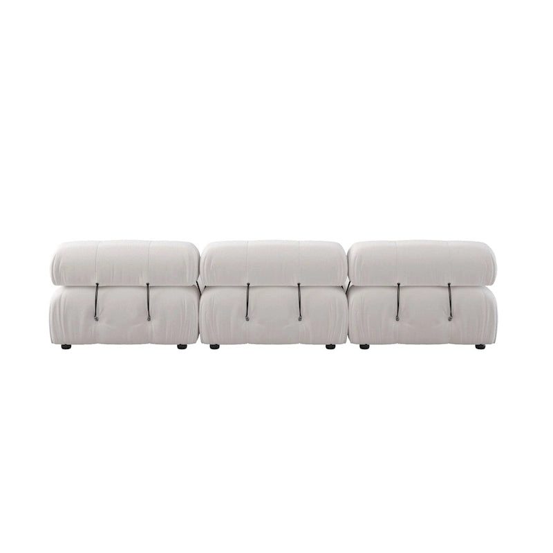 L-shape Velvet Modern Sofa Soft Couch