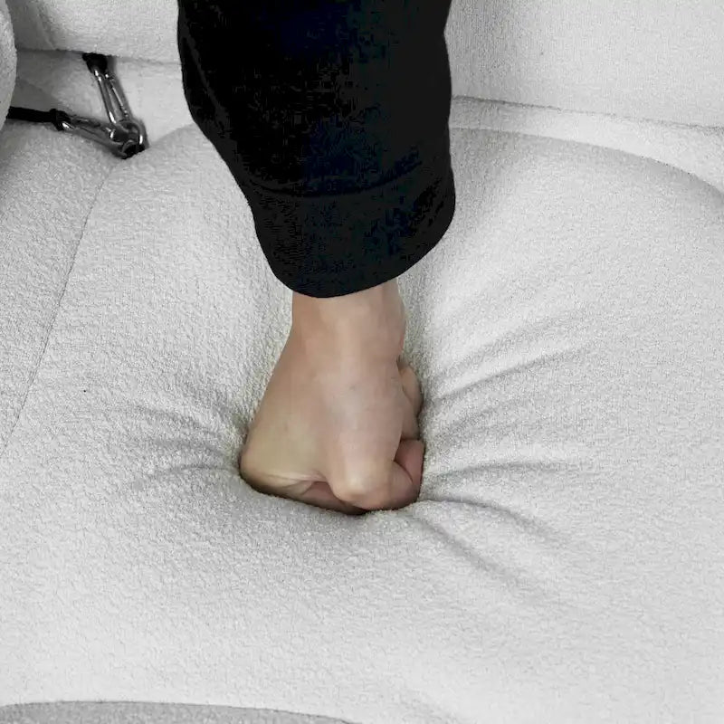 L-shape Velvet Modern Sofa Soft Couch