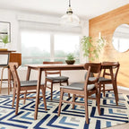 Bryner Mid-Century Modern 5 Piece Dining Set by Christopher Knight Home