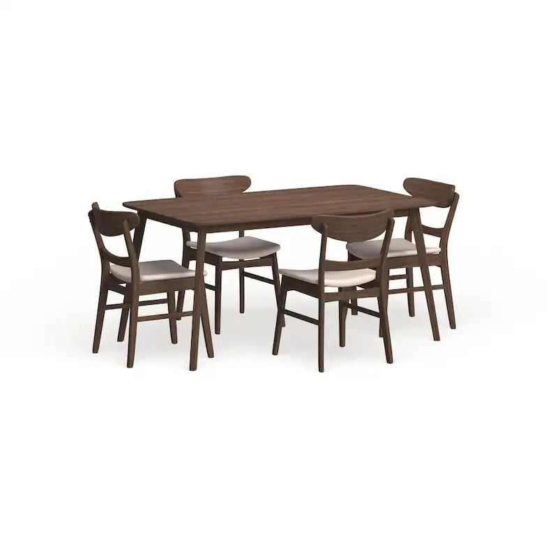 Mid-Century Modern 5 Piece Dining Set