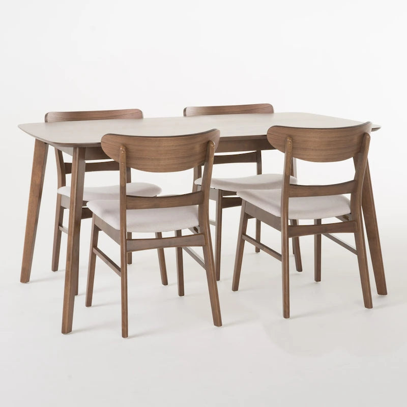 Mid-Century Modern 5 Piece Dining Set