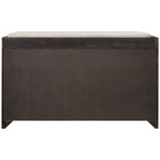 Storage Bench Entryway Bench with Removable Basket and 2 Drawers, with Removable Cushion for Living Room