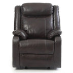 Faux Leather Rocking Recliner