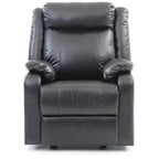 Faux Leather Rocking Recliner