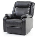 Faux Leather Rocking Recliner