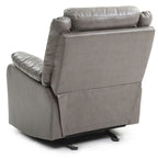Faux Leather Rocking Recliner