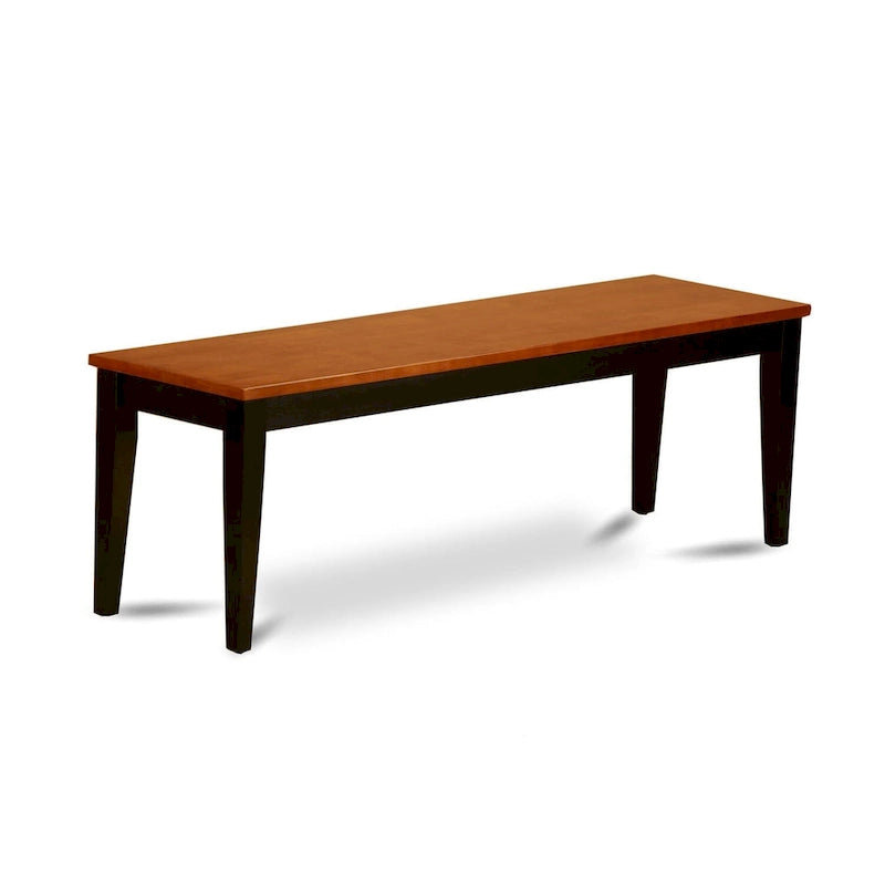 Dining Table Set Contains a Rectangle Table and Dining Chairs with a Bench (Chair Seat Type Options)