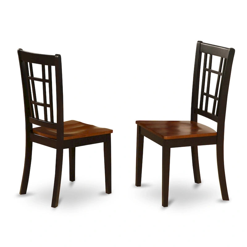 Dining Table Set Contains a Rectangle Table and Dining Chairs with a Bench (Chair Seat Type Options)