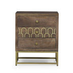 Contemporary Wooden Night Stand