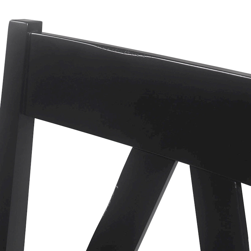 Farmhouse Upholstered Wood Dining Chairs  20.00  L x 22.75  W x 39.00  H
