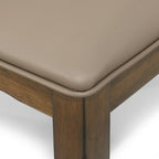 Farmhouse Upholstered Wood Dining Chairs  20.00  L x 22.75  W x 39.00  H