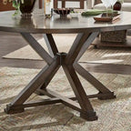 Espresso Convertible Dining Table