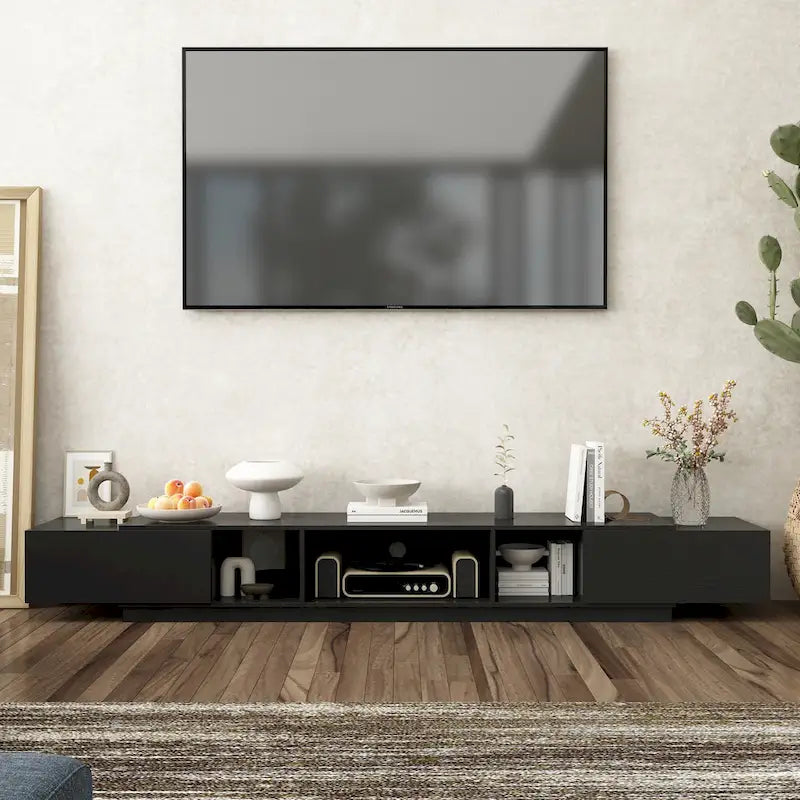 TV Stand for 90 , TV Media Center, Entertainment Center Media Console