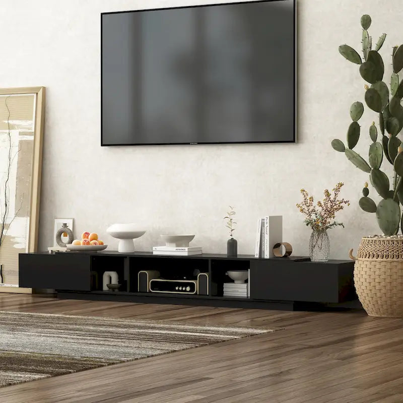 TV Stand for 90 , TV Media Center, Entertainment Center Media Console