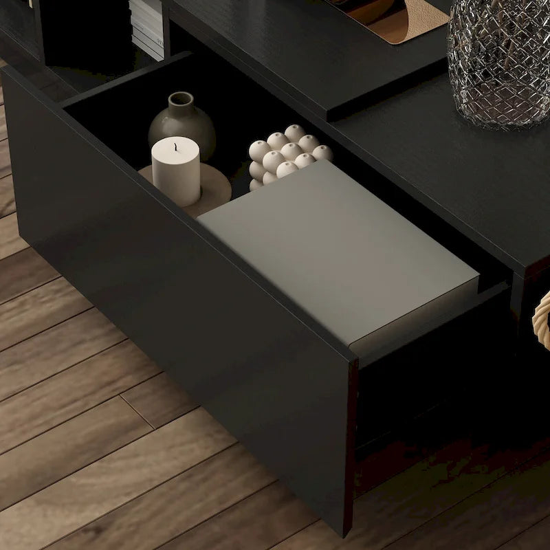 TV Stand for 90 , TV Media Center, Entertainment Center Media Console