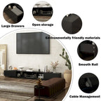 TV Stand for 90 , TV Media Center, Entertainment Center Media Console