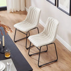 Faux Leather Dining Chair (Set of 2)