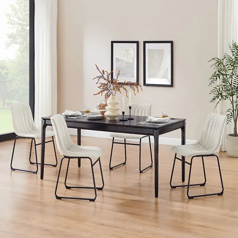 Faux Leather Dining Chair (Set of 2)