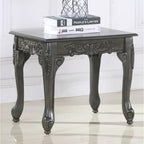 Traditional Ornate Detailing End Table