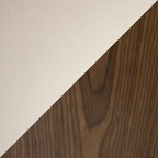 Mid-century Modern Walnut Wood Office Chair