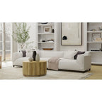 Carolina Living Krissa 30  Round Mango Wood Coffee Table