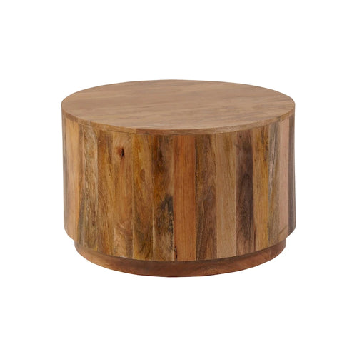 30  Round Mango Wood Coffee Table