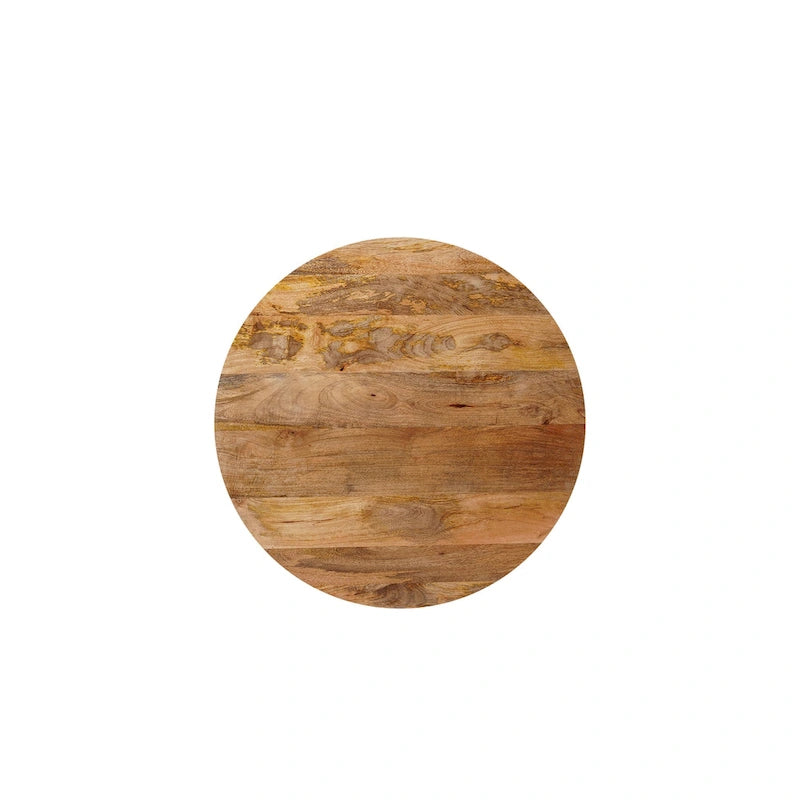 30  Round Mango Wood Coffee Table