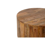 30  Round Mango Wood Coffee Table