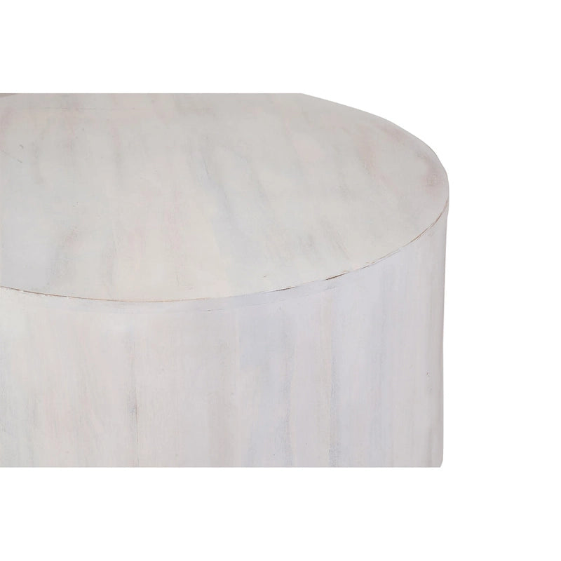 30  Round Mango Wood Coffee Table
