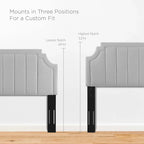 Performance Velvet Twin Platform Bed
