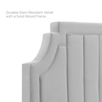 Performance Velvet Twin Platform Bed