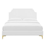 Performance Velvet Twin Platform Bed