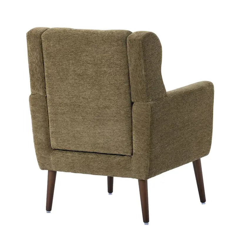 Modern Accent Chair Upholstered Foam Filled Living Room Chairs Comfy Reading Chair