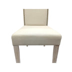 Parson Chair - Natural Driftwood - Linen Upholstery