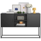 Metal Sideboard Cabinet with Adjustable feet