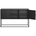 Metal Sideboard Cabinet with Adjustable feet
