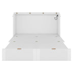 Full Size Murphy Bed Wall Bed with drawer and a set of Sockets & USB Ports