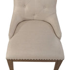 Dusty Taupe Pedestal Table Set with Dining Chairs Options